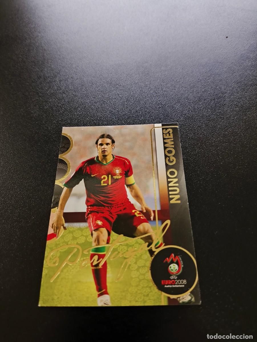 Cromos de F&uacute;tbol: 155 NUNO GOMES PORTUGAL PANINI UEFA EURO 2008 TRADING CARDS EUROCOPA 08