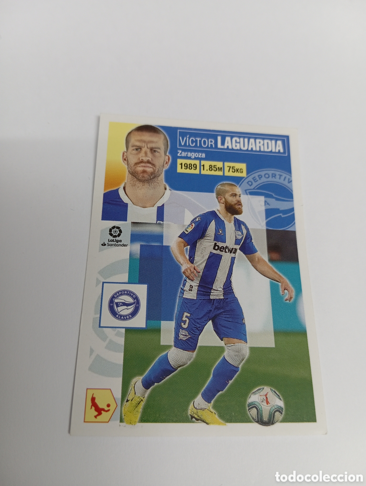 Cromos de Futebol: Laguardia 6 Alav&eacute;s LIGA ESTE 20-21 Panini 2020 2021