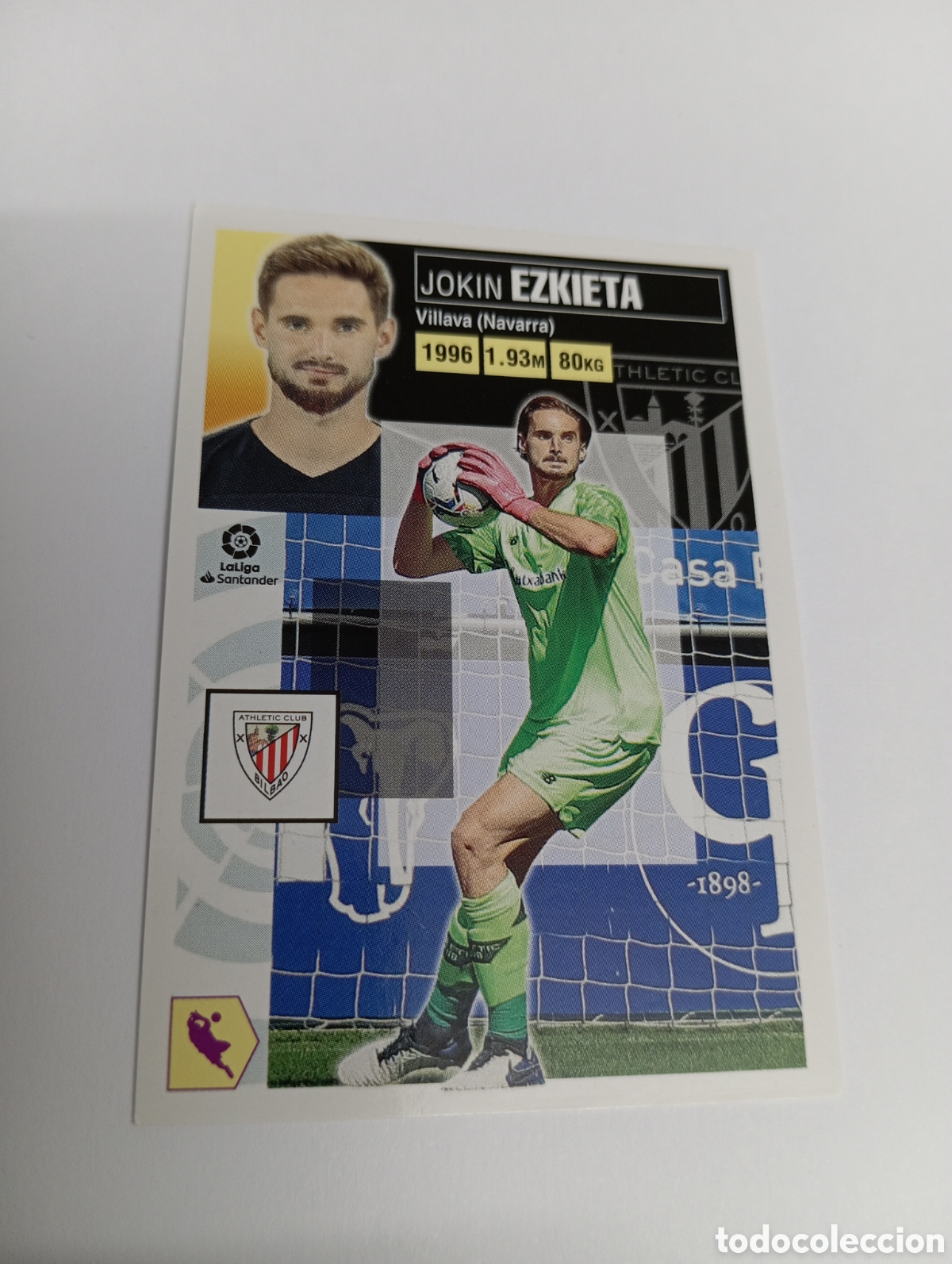 Cromos de Futebol: Ezkieta 3 Athletic Club LIGA ESTE 20-21 Panini 2020 2021