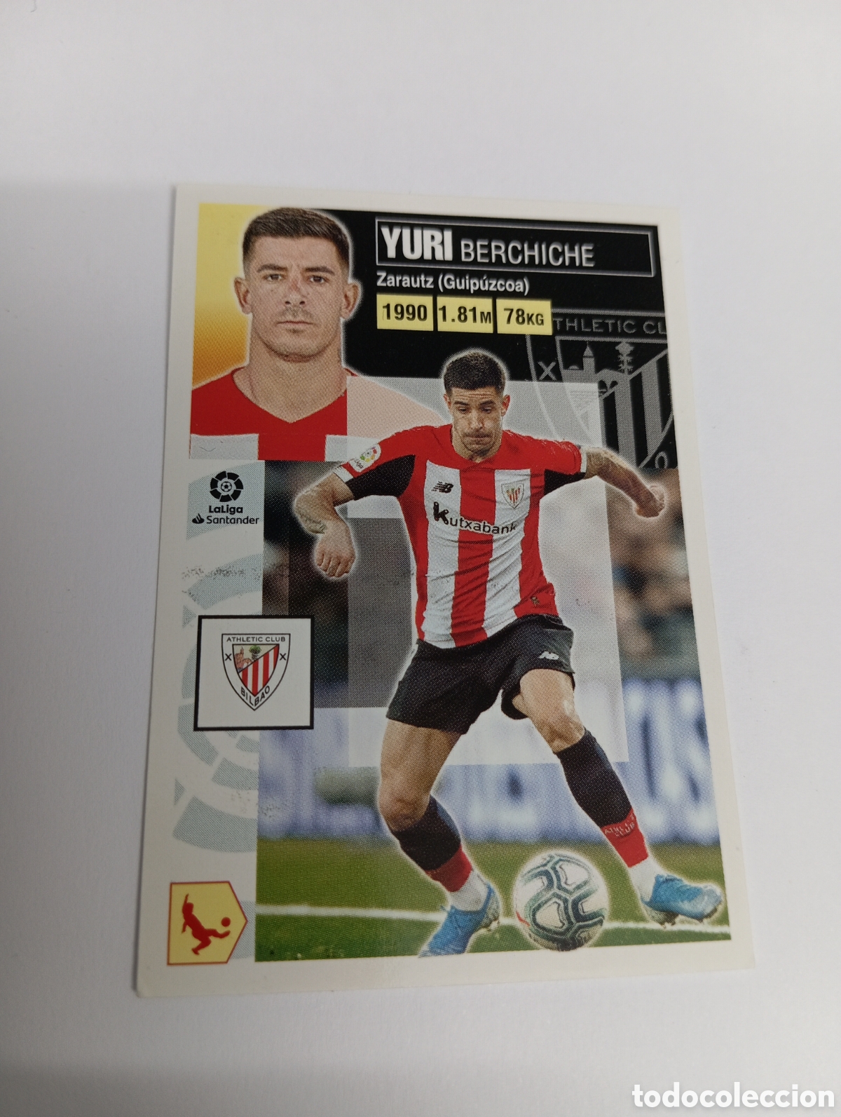 Fu&szlig;ball-Sticker: Yuri 9 Athletic Club LIGA ESTE 20-21 Panini 2020 2021