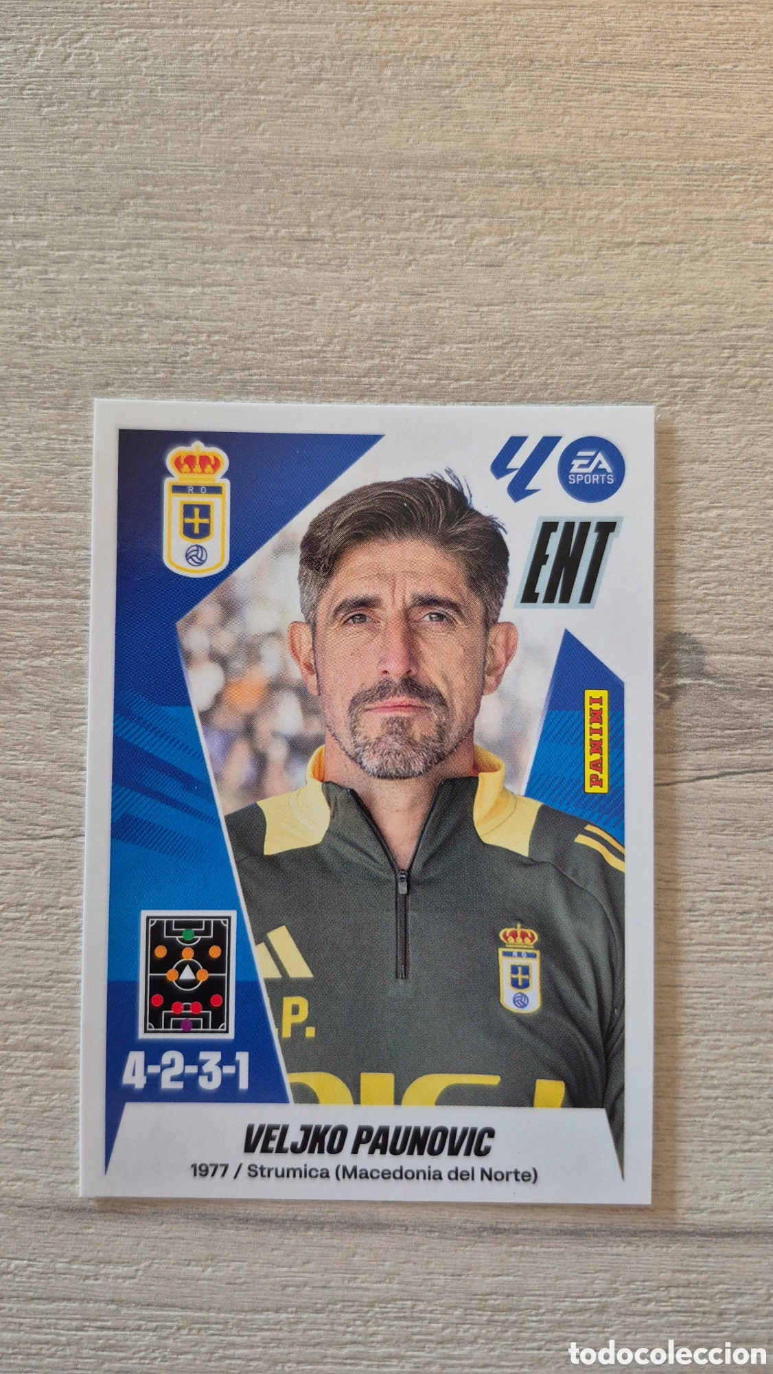 Figurine di Calcio: N&deg;2 Oviedo Veljko Paunovic Liga Este 25/26