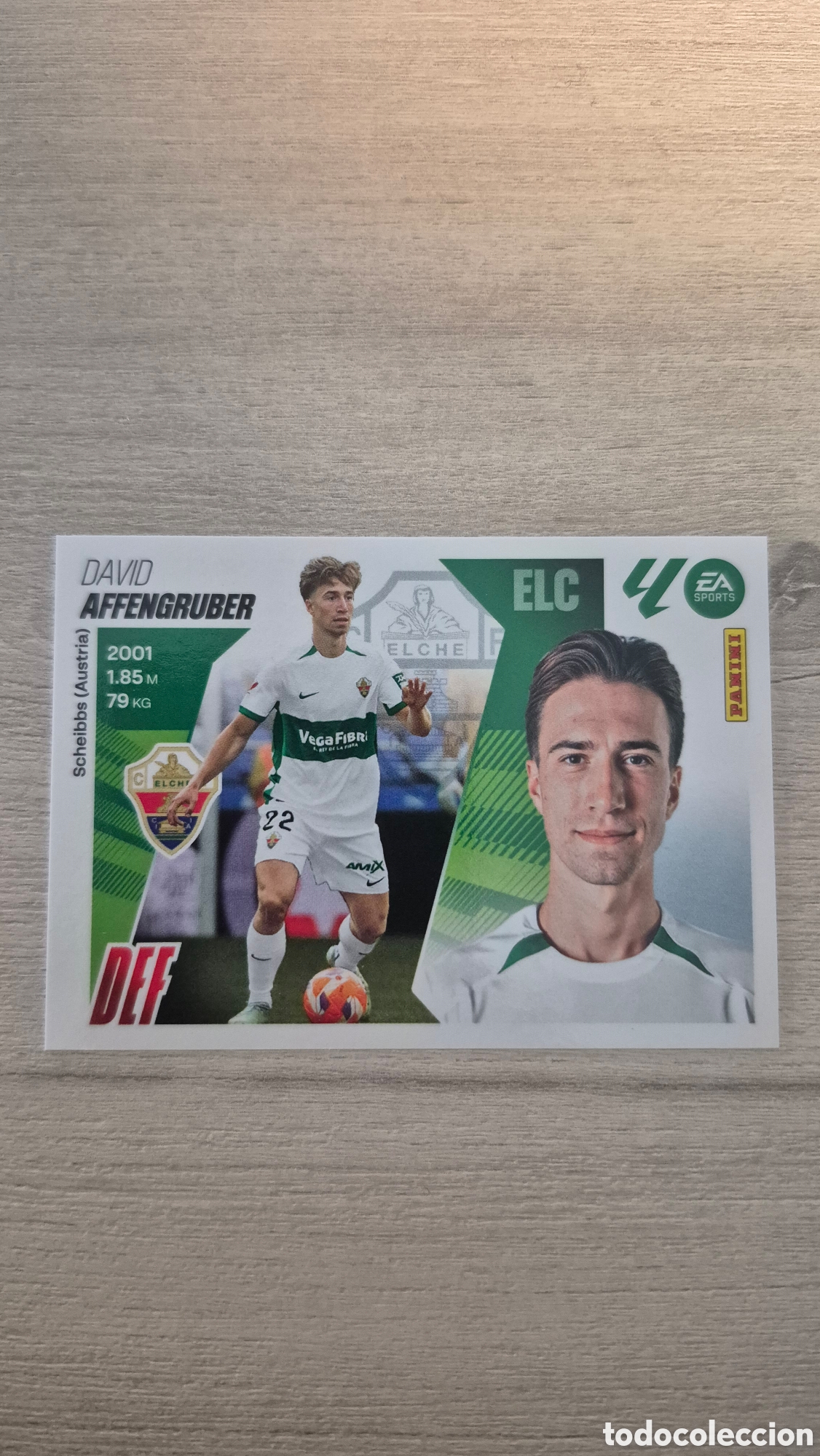 Figurine di Calcio: N&deg;7 Elche Affengruber Liga Este 25/26