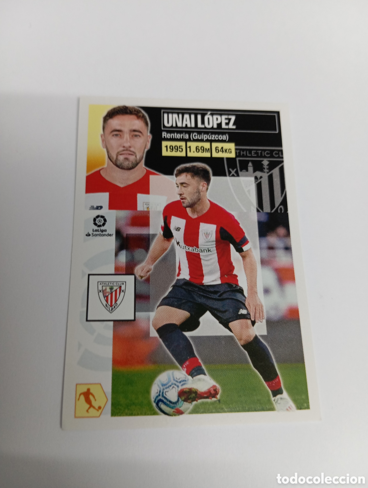 Fu&szlig;ball-Sticker: Unai L&oacute;pez 12 Athletic Club LIGA ESTE 20-21 Panini 2020 2021
