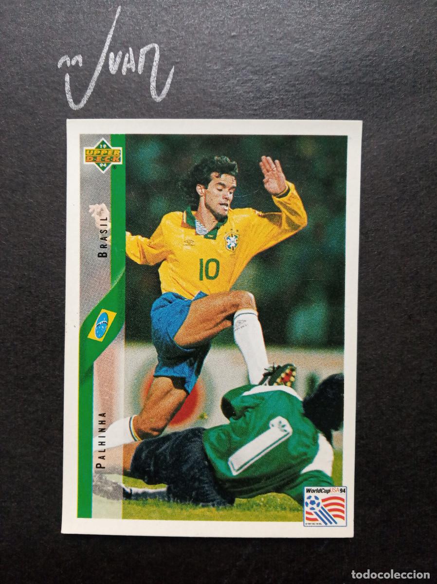 Cromos de Futebol: N&ordm; 67 PALHINHA BRASIL RCD MALLORCA ⚽ UPPER DECK &reg; MUNDIAL USA 1994 WORLD CUP 94 SIN PEGAR STICKER