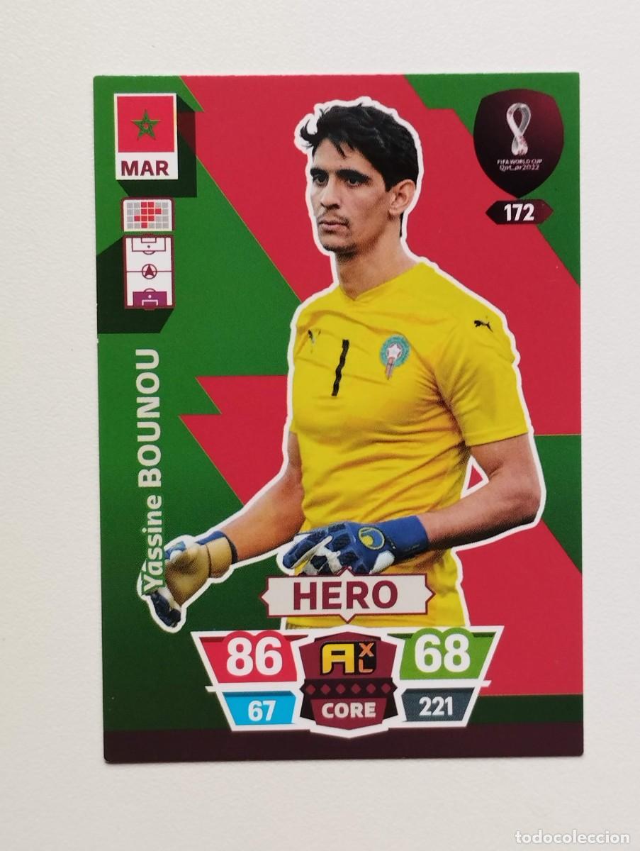 Fu&szlig;ball-Sticker: CROMO CARD 172 BOUNOU MARRUECOS MUNDIAL DE FUTBOL QATAR 2022 - PANINI ADRENALYN