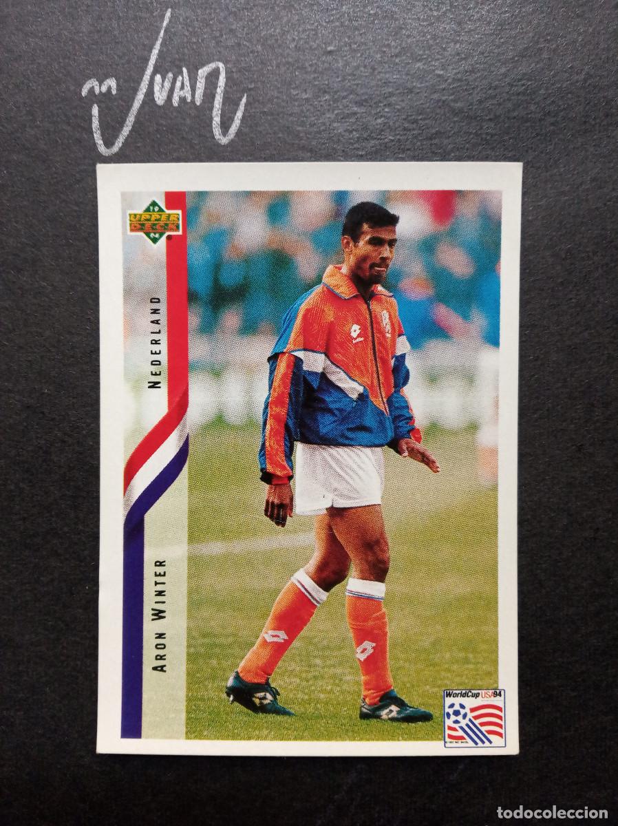 Fu&szlig;ball-Sticker: N&ordm; 275 AARON WINTER HOLANDA NEDERLAND ⚽ UPPER DECK &reg; MUNDIAL USA 1994 WORLD CUP 94 SIN PEGAR