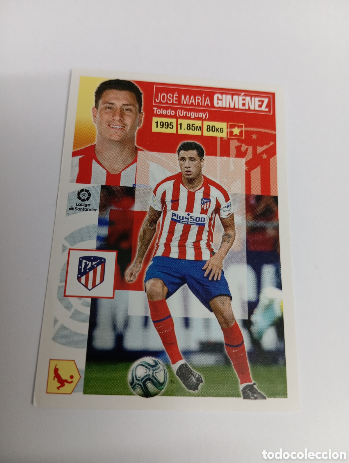Fu&szlig;ball-Sticker: Gim&eacute;nez 7 Atl&eacute;tico de Madrid LIGA ESTE 20-21 Panini 2020 2021