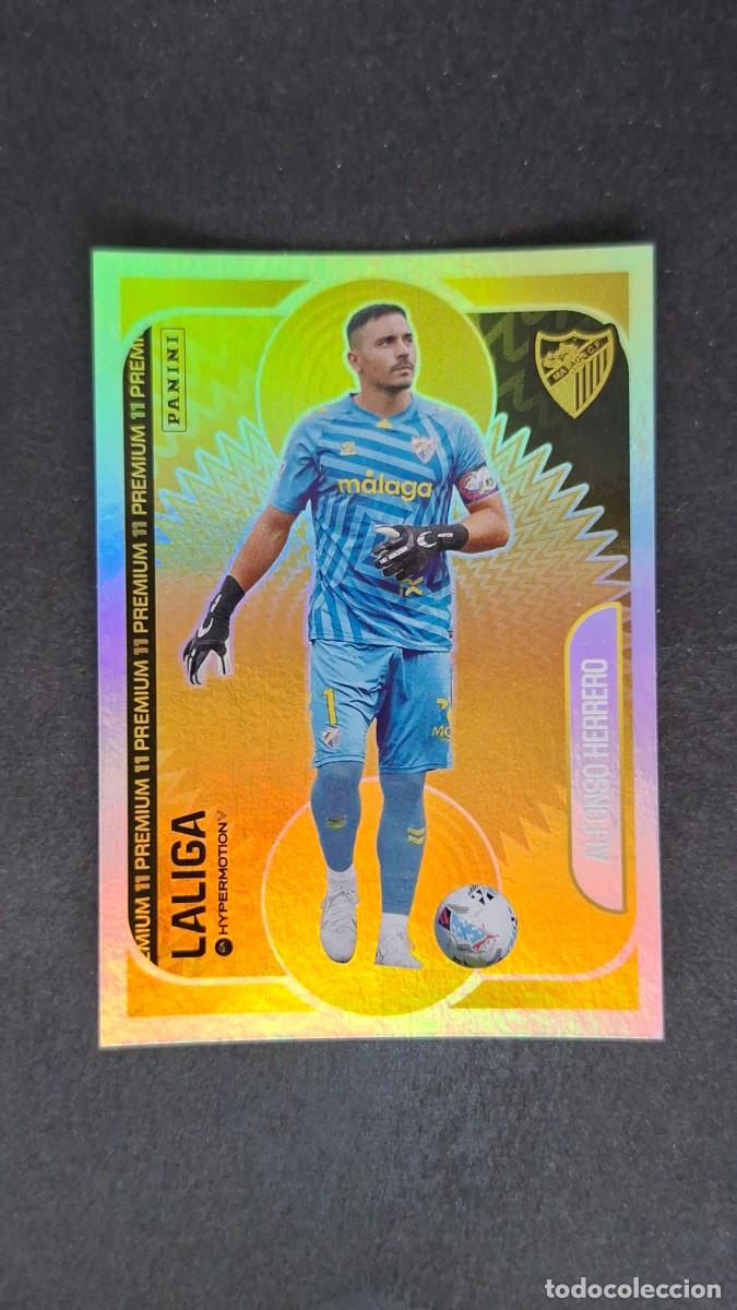 Figurine di Calcio: L2 ALFONSO HERRERO MALAGA C. F. PREMIUM LIGA HYPERMOTION 2025/2026 25 26 PANINI NUNCA PEGADO