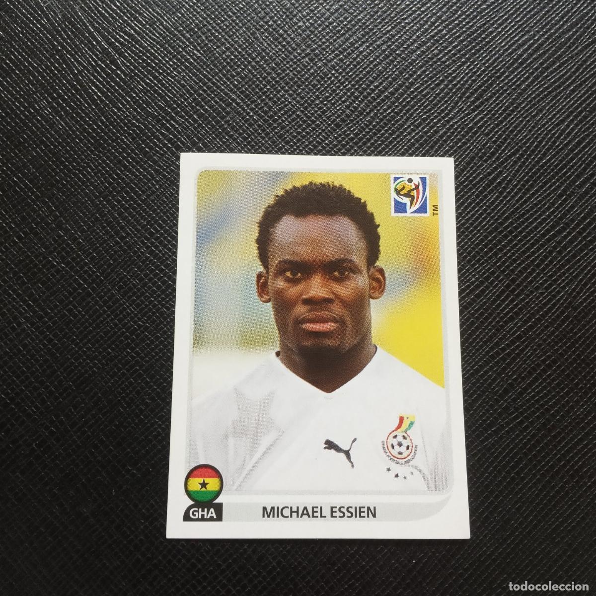 Figurine di Calcio: 325 ESSIEN GHANA PANINI 2010 SOUTH AFRICA MUNDIAL CROMO FUTBOL 10 - SIN PEGAR - A64 PG52