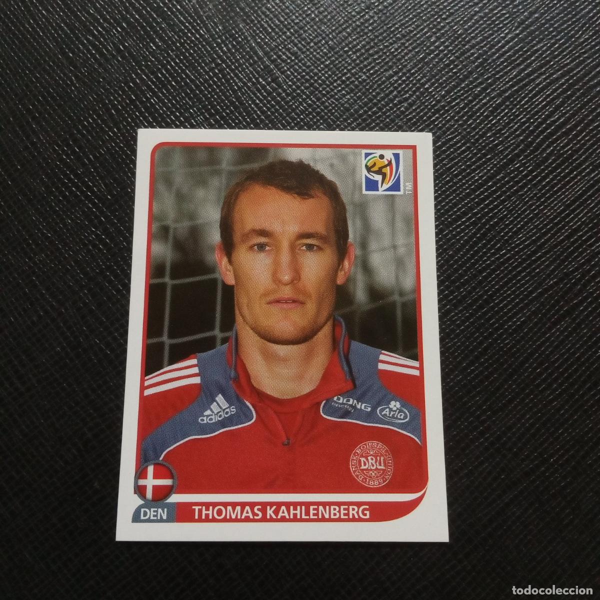 Figurine di Calcio: 356 KAHLENBERG DINAMARCA PANINI 2010 SOUTH AFRICA MUNDIAL CROMO FUTBOL 10 - SIN PEGAR - A68 PG19