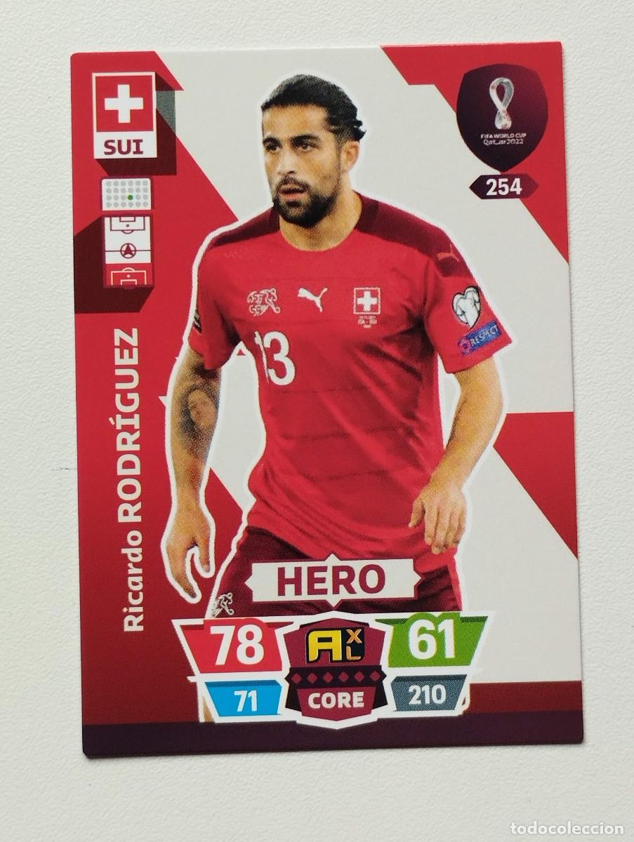 Figurine di Calcio: CROMO CARD 254 RICARDO RODRIGUEZ SUIZA MUNDIAL DE FUTBOL QATAR 2022 - PANINI ADRENALYN