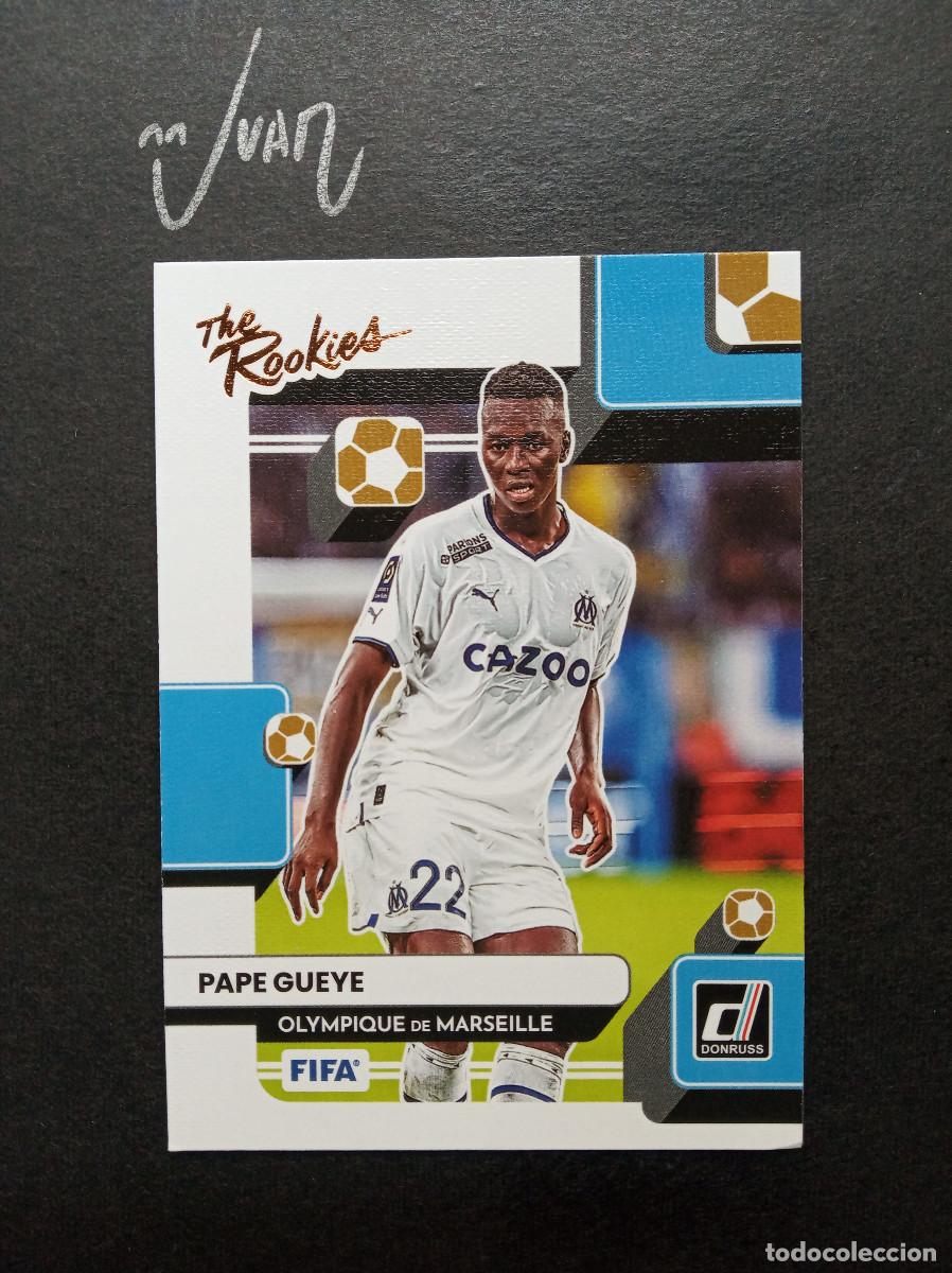Figurine di Calcio: 13 ROOKIE PAPE GUEYE OLYMPIQUE MARSELLA VILLARREAL SENEGAL ⚽ PANINI &reg; DONRUSS 2022 2023 22 23