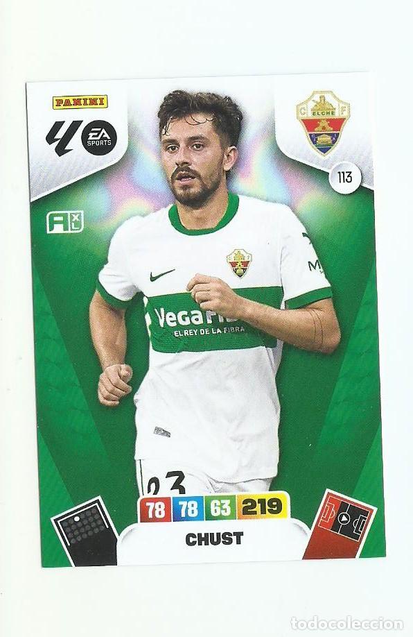 Fu&szlig;ball-Sticker: ADRENALYN 2025/2026 113 CHUST ELCHE , NUEVO PERFECTO
