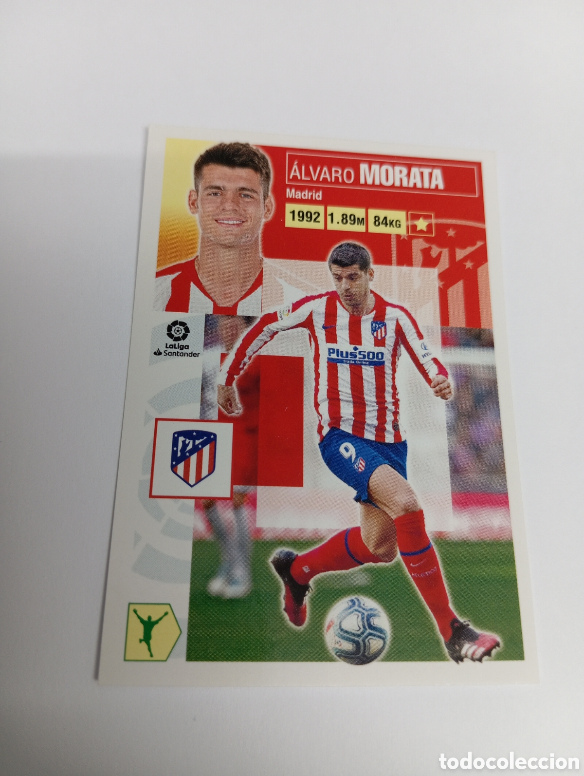 Fu&szlig;ball-Sticker: Morata 17 Atl&eacute;tico de Madrid LIGA ESTE 20-21 Panini 2020 2021