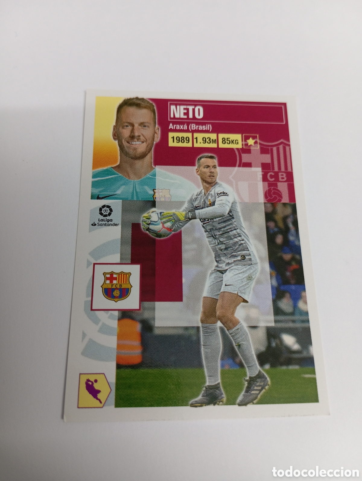 Cromos de f&uacute;tbol: Neto 3 Barcelona LIGA ESTE 20-21 Panini 2020 2021
