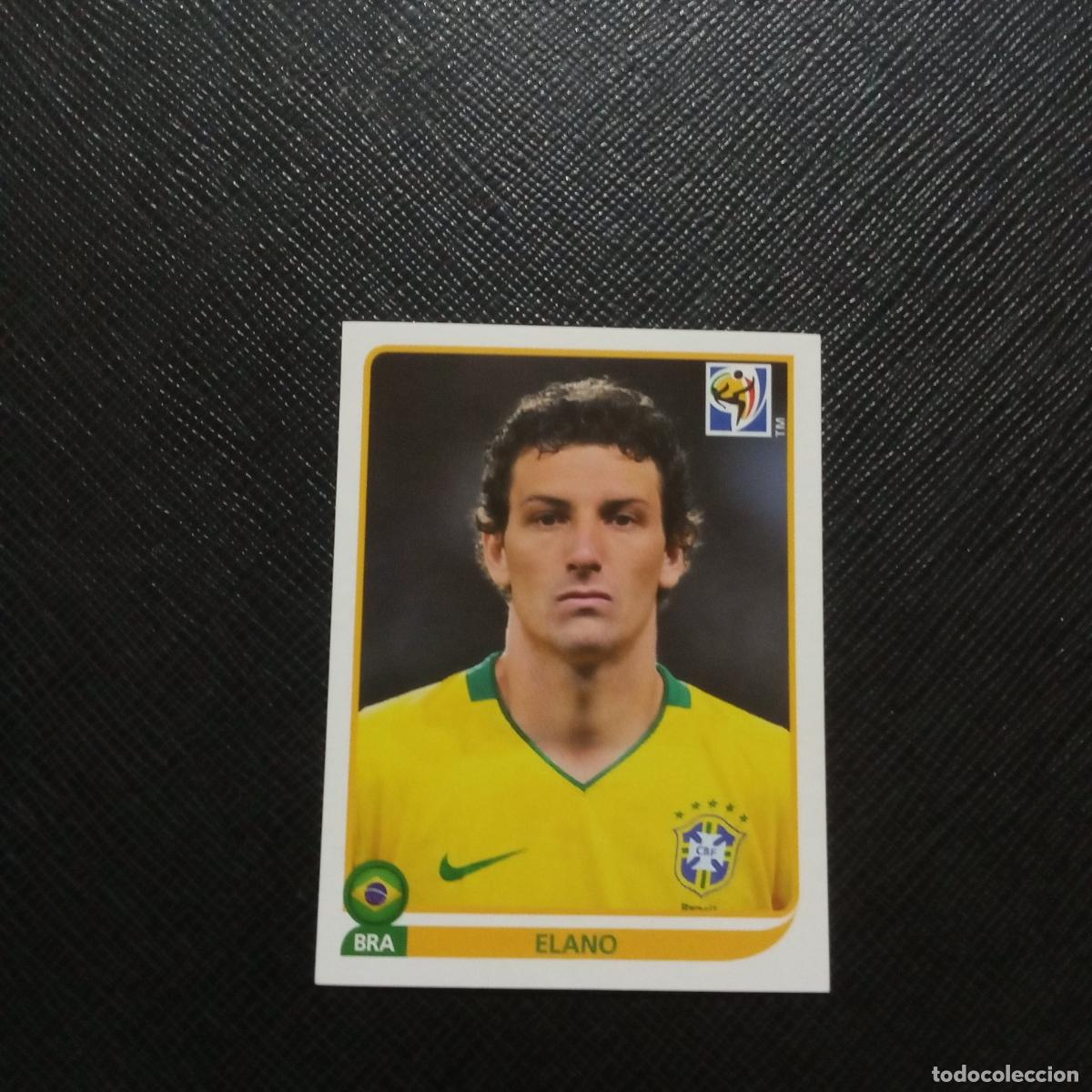 Cromos de f&uacute;tbol: 498 ELANO BRASIL PANINI 2010 SOUTH AFRICA MUNDIAL FUTBOL 10 - SIN PEGAR - A68 PG325