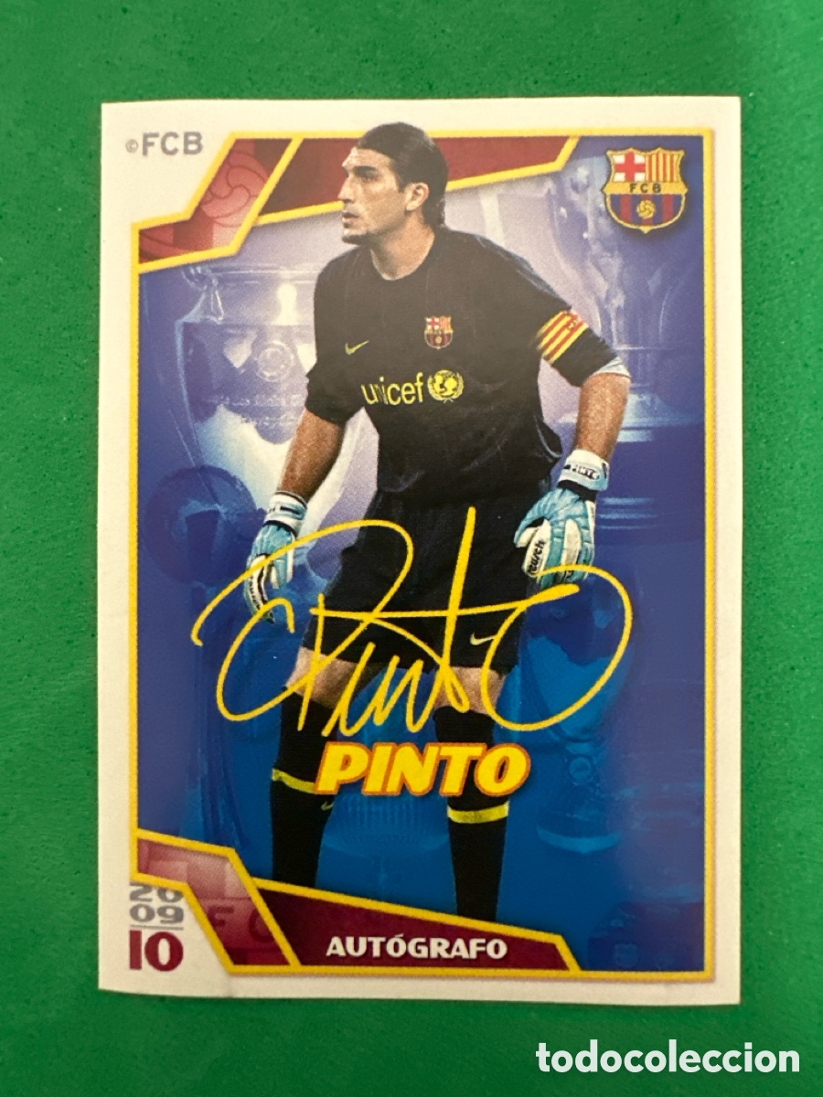 Fu&szlig;ball-Sticker: 108 PINTO EL BAR&Ccedil;A DE LAS SEIS COPAS F.C.BARCELONA 2008-2009 Panini 08 09 SIN PEGAR