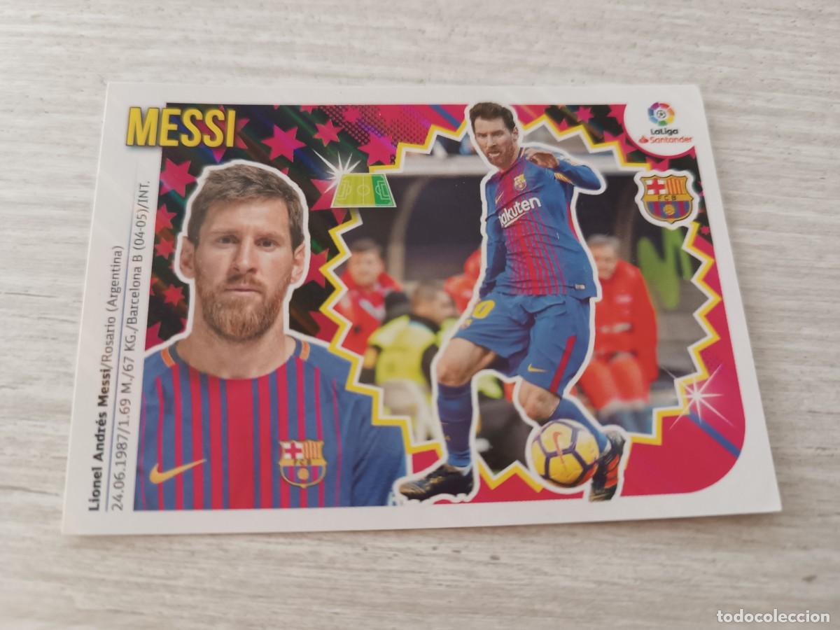 Cartes &agrave; collectionner de Football: MESSI NUNCA PEGADO LIGA ESTE 2018 2019 18 19