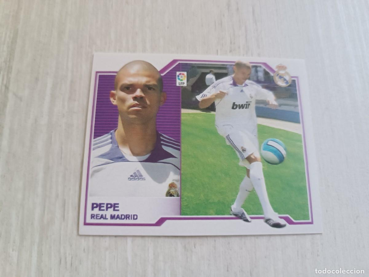 Cromos de f&uacute;tbol: PEPE LIGA ESTE 2007 2008 07 08. NUNCA PEGADO.