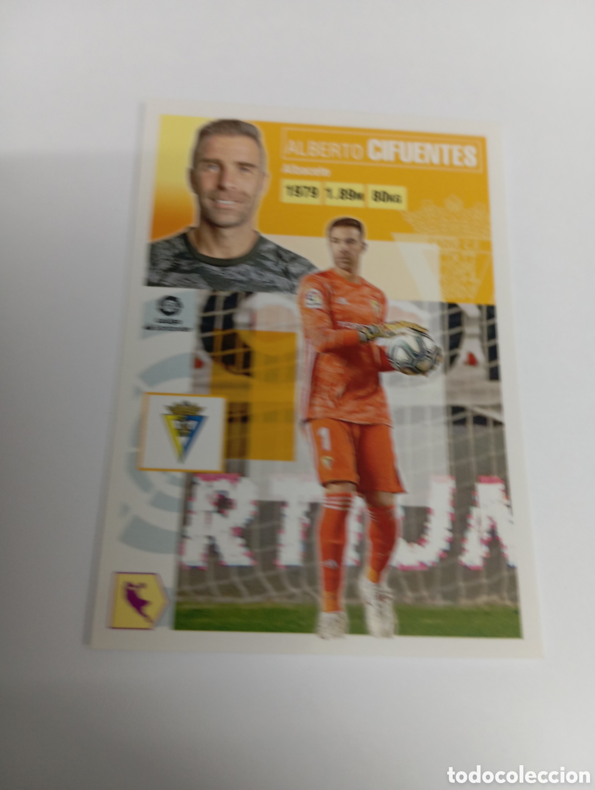 Fu&szlig;ball-Sticker: Cifuentes 2 C&aacute;diz LIGA ESTE 20-21 Panini 2020 2021