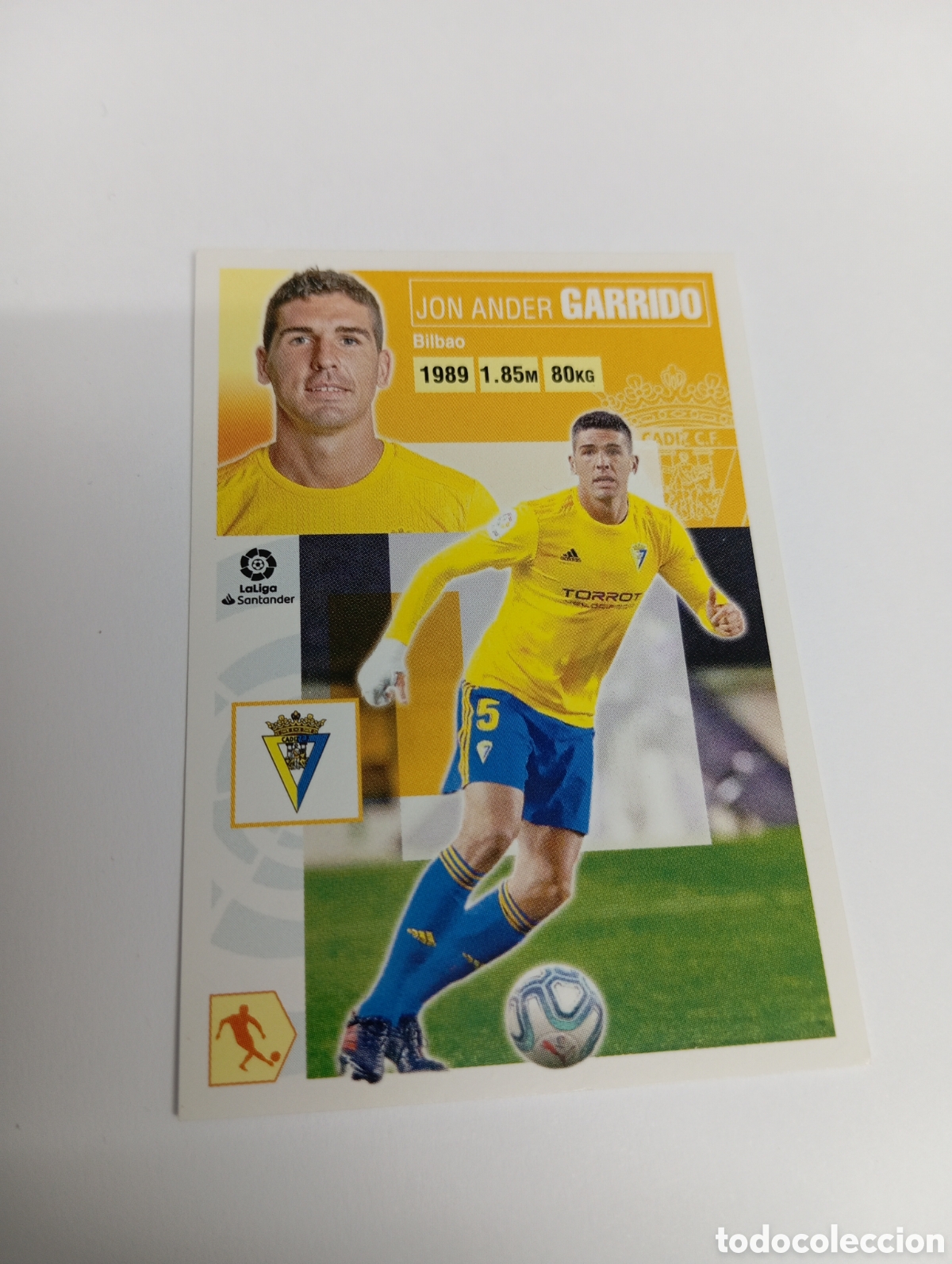 Cromos de Futebol: Garrido 10 A C&aacute;diz LIGA ESTE 20-21 Panini 2020 2021