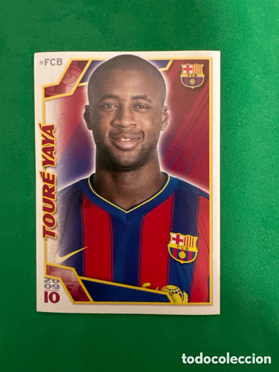 Fu&szlig;ball-Sticker: 160 TOUR&Eacute; YAY&Aacute; EL BAR&Ccedil;A DE LAS SEIS COPAS F.C.BARCELONA 2008-2009 Panini 08 09 SIN PEGAR