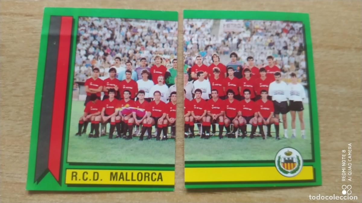 Fu&szlig;ball-Sticker: MALLORCA 165 PLANTILLA FUTBOL 90 PANINI -H