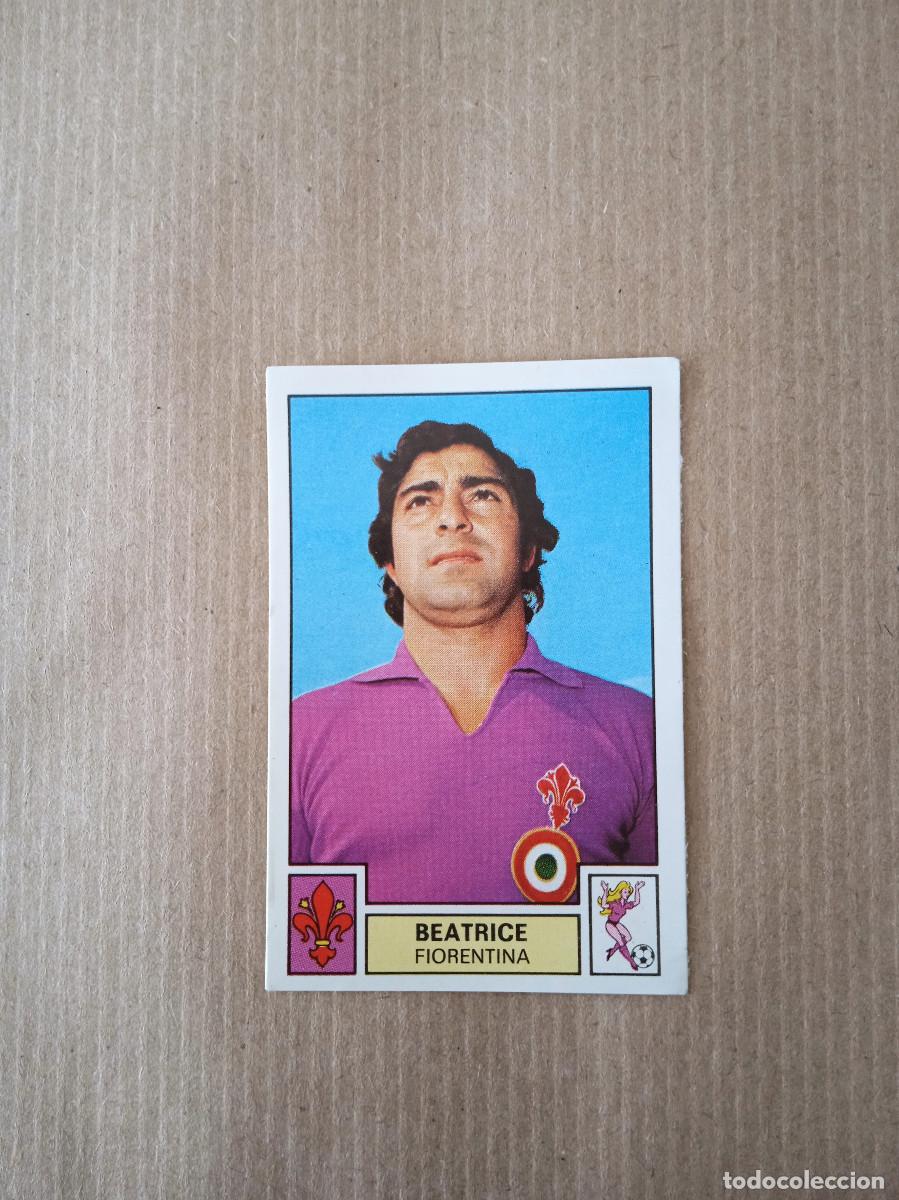 Fu&szlig;ball-Sticker: PEGATINAS DE F&Uacute;TBOL PANINI 1975/76 - #107 &rdquo;BEATRICE&rdquo; FIORENTINA