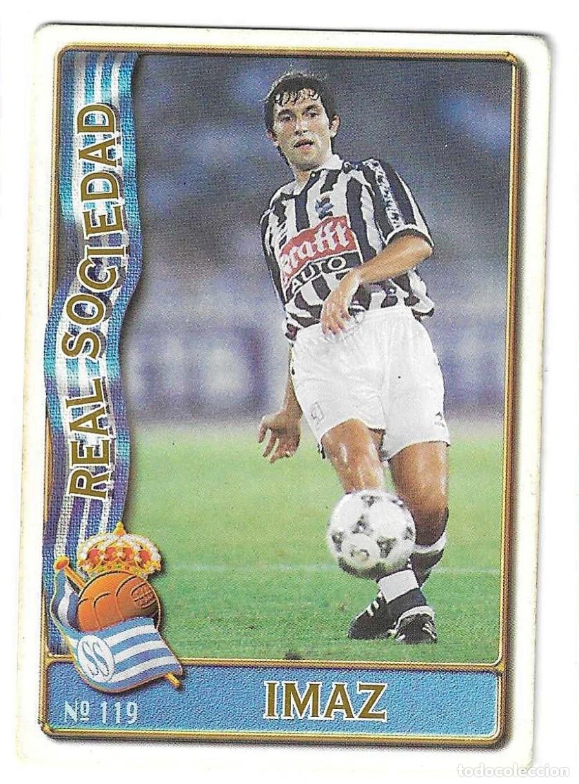 Figurine di Calcio: IMAZ - REAL SOCIEDAD - 119 MUNDI CROMO LIGA 96-97