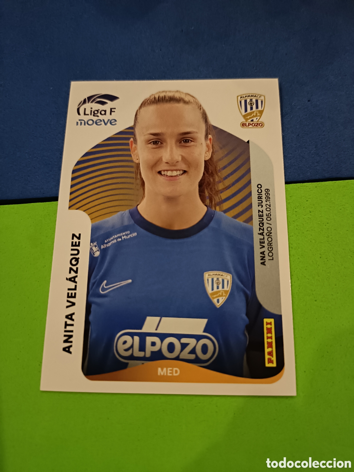 Cromos de F&uacute;tbol: Panini Liga F 2025 2026 25 26 - 15 Anita Vel&aacute;zquez