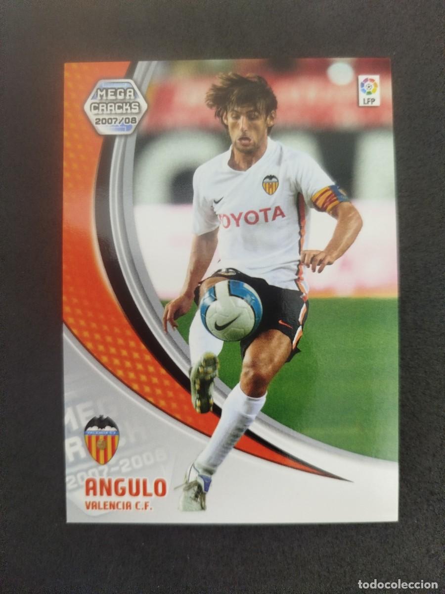 Figurine di Calcio: 303. Angulo (Valencia CF) - Panini Mega Cracks 2007 08