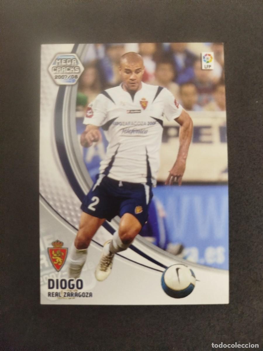 Cromos de F&uacute;tbol: 345. Diogo (Real Zaragoza) - Panini Mega Cracks 2007 08