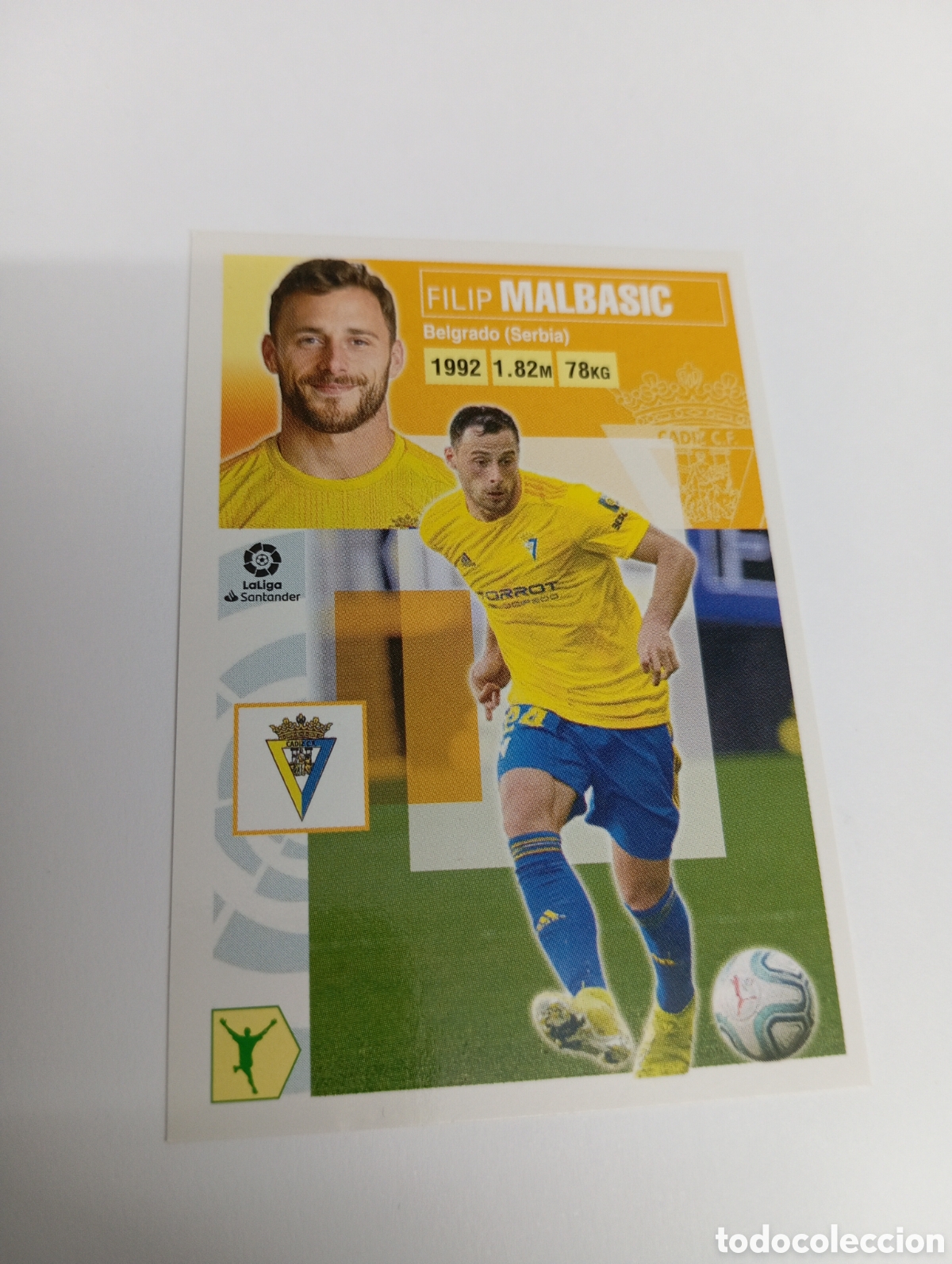 Fu&szlig;ball-Sticker: Malbasic 15 BIS C&aacute;diz LIGA ESTE 20-21 Panini 2020 2021
