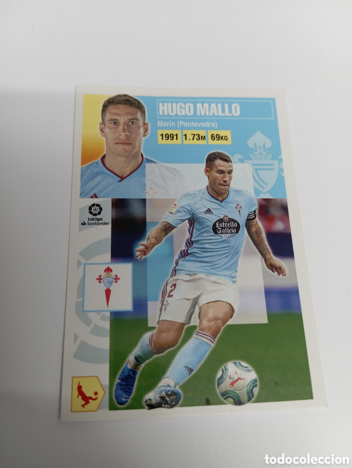 Fu&szlig;ball-Sticker: Hugo Mallo 4 Celta LIGA ESTE 20-21 Panini 2020 2021
