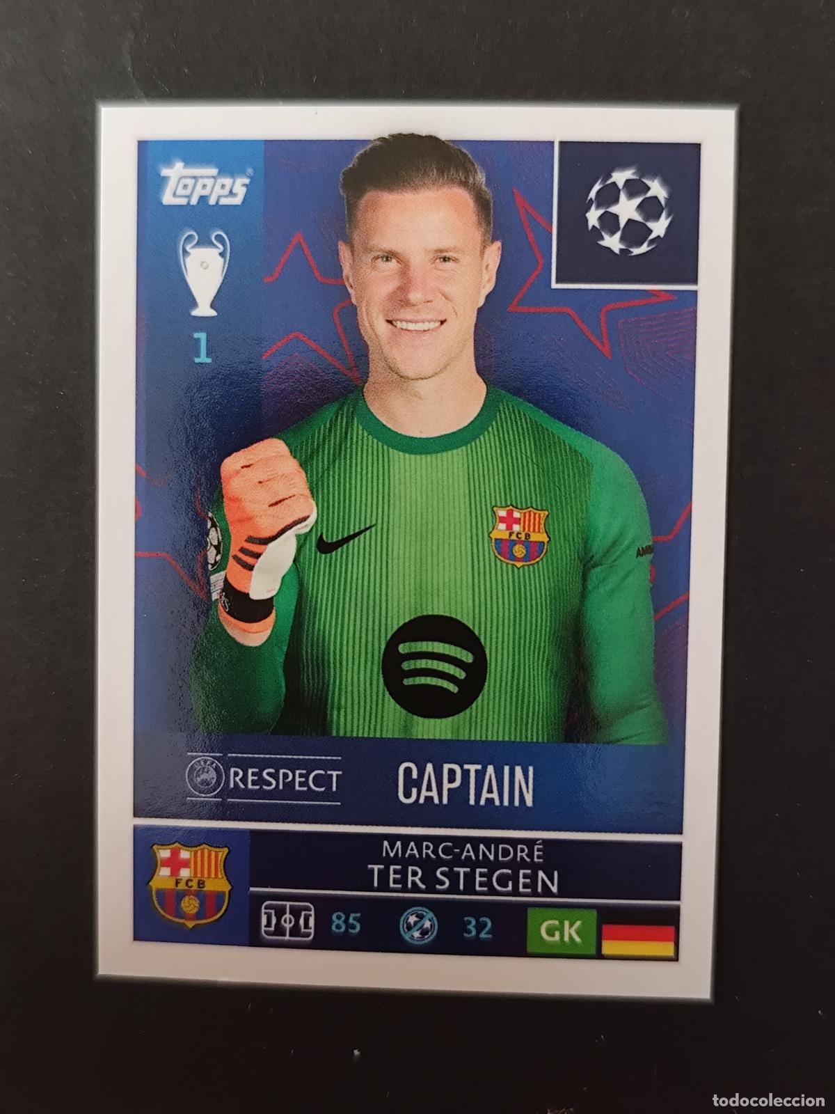 Cartes &agrave; collectionner de Football: 183 MARC-ANDRE TER STEGEN BARCELONA BAR&Ccedil;A STICKER CHAMPIONS LEAGUE 2025 2026 25 26 TOPPS