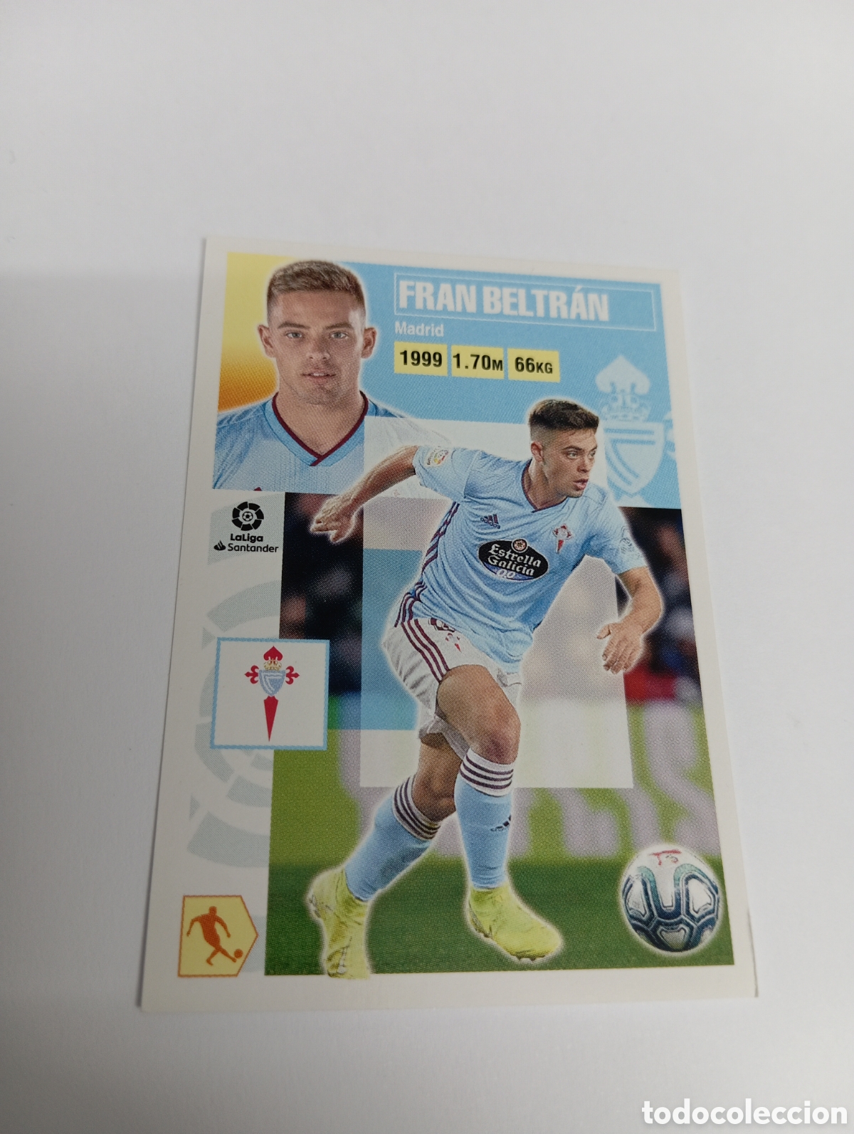 Fu&szlig;ball-Sticker: Fran Beltr&aacute;n 11 Celta LIGA ESTE 20-21 Panini 2020 2021