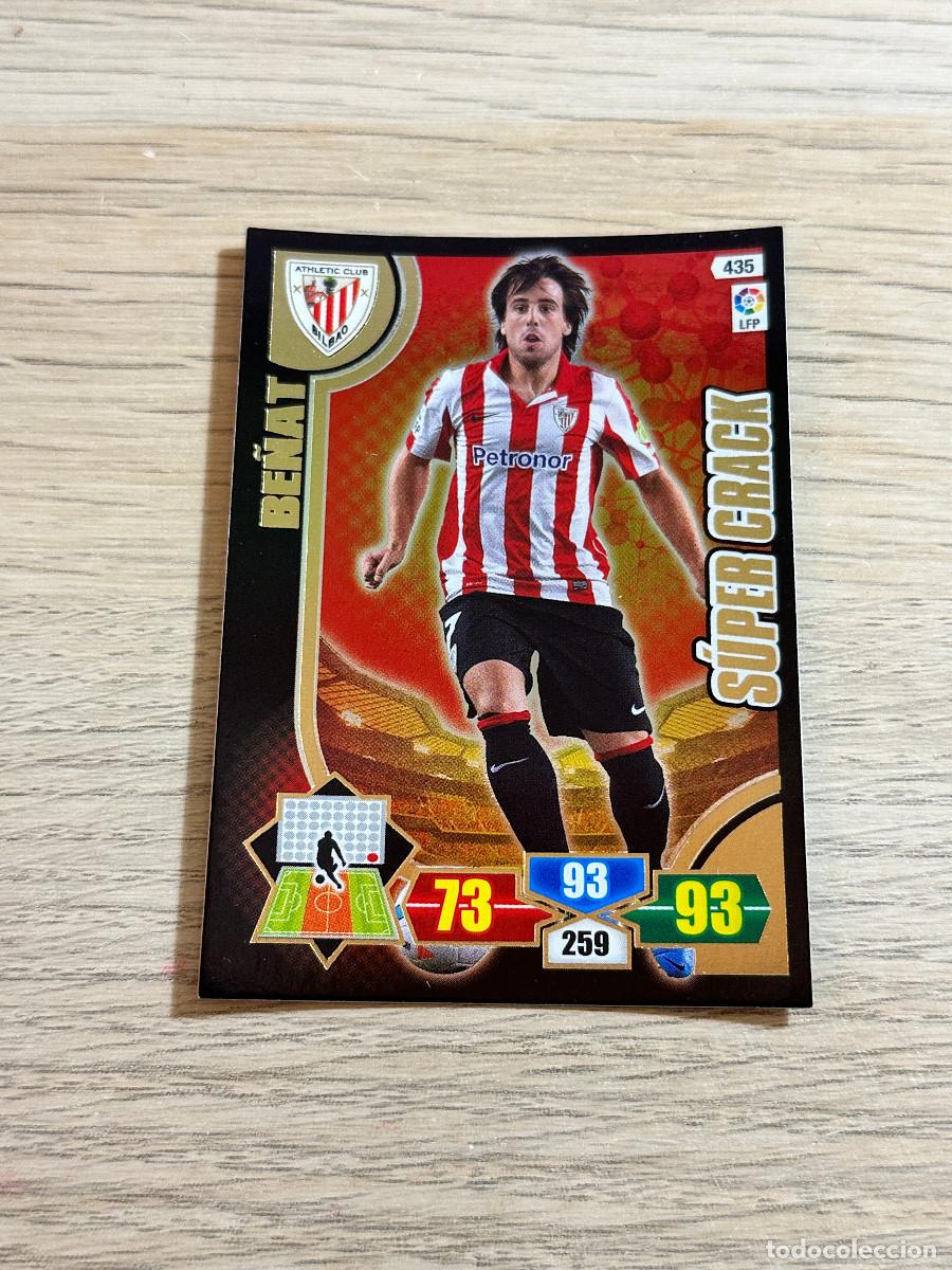 Fu&szlig;ball-Sticker: BE&Ntilde;AT n&ordm; 435 SUPER CRACK ATHLETIC CLUB ADRENALYN XL 2013 2014 PANINI 13 14