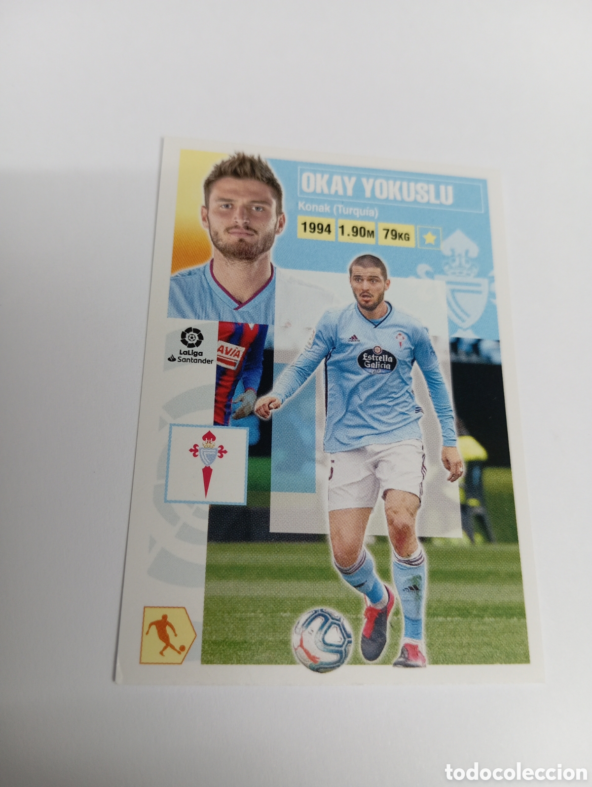 Fu&szlig;ball-Sticker: Okay Yokuslu 12 Celta LIGA ESTE 20-21 Panini 2020 2021