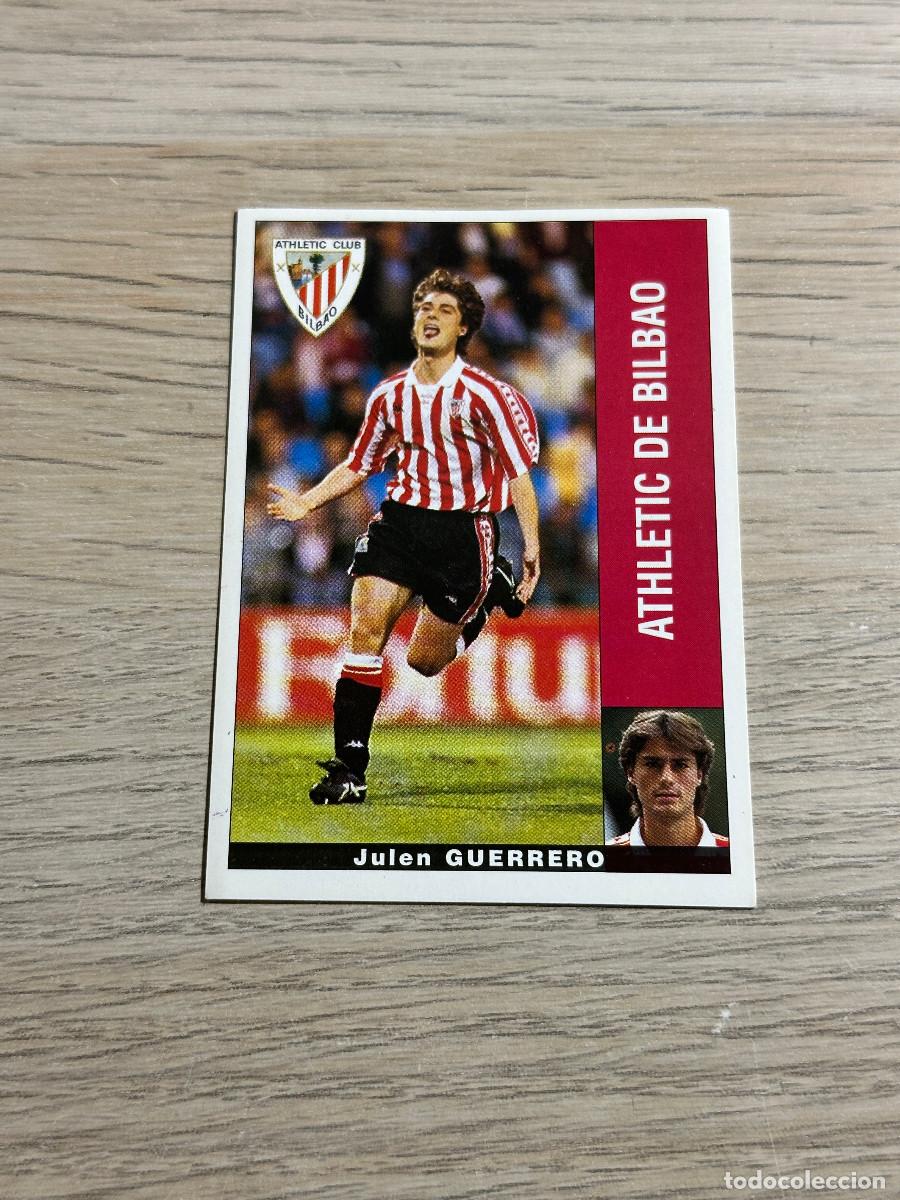 Football Stickers: GUERRERO ATHLETIC CLUB PANINI LIGA 95 96 CROMO SIN PEGAR NUNCA PEGADO
