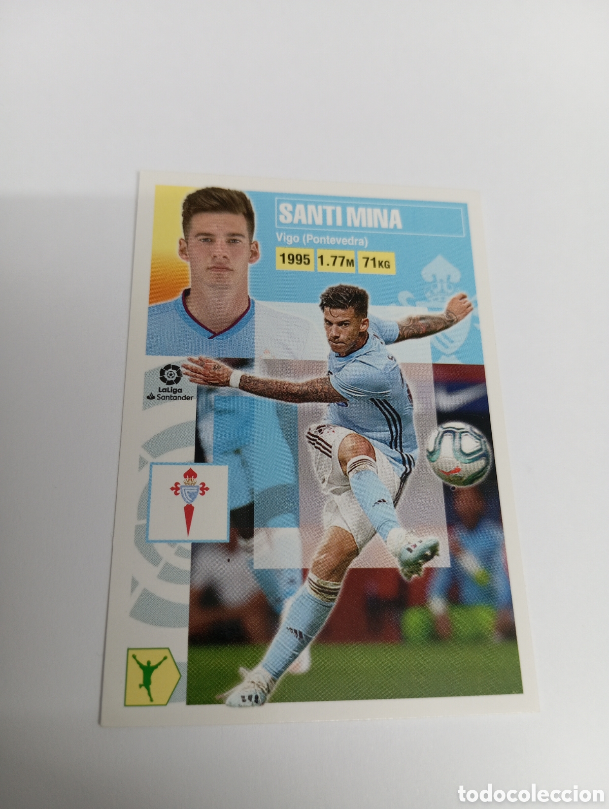 Fu&szlig;ball-Sticker: Santi Mina 16 Celta LIGA ESTE 20-21 Panini 2020 2021