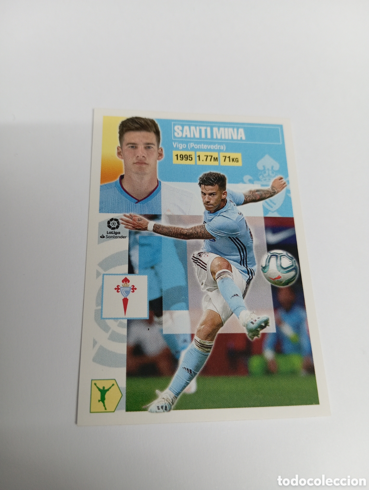 Fu&szlig;ball-Sticker: Santi Mina 16 Celta LIGA ESTE 20-21 Panini 2020 2021