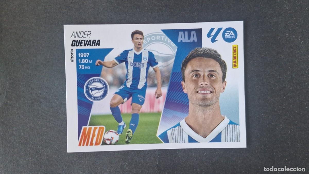 Cromos de f&uacute;tbol: L3 GUEVARA DEPORTIVO ALAVES LIGA ESTE 2025/2026 25 26 NUNCA PEGADO SIN PEGAR