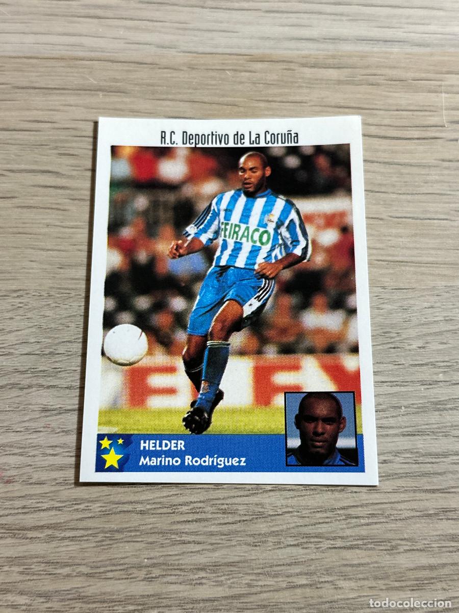 Football Stickers: HELDER n&ordm; 88 DEPORTIVO LOS MEJORES EQUIPOS DE EUROPA 97 98 SIN PEGAR NUNCA PEGADO
