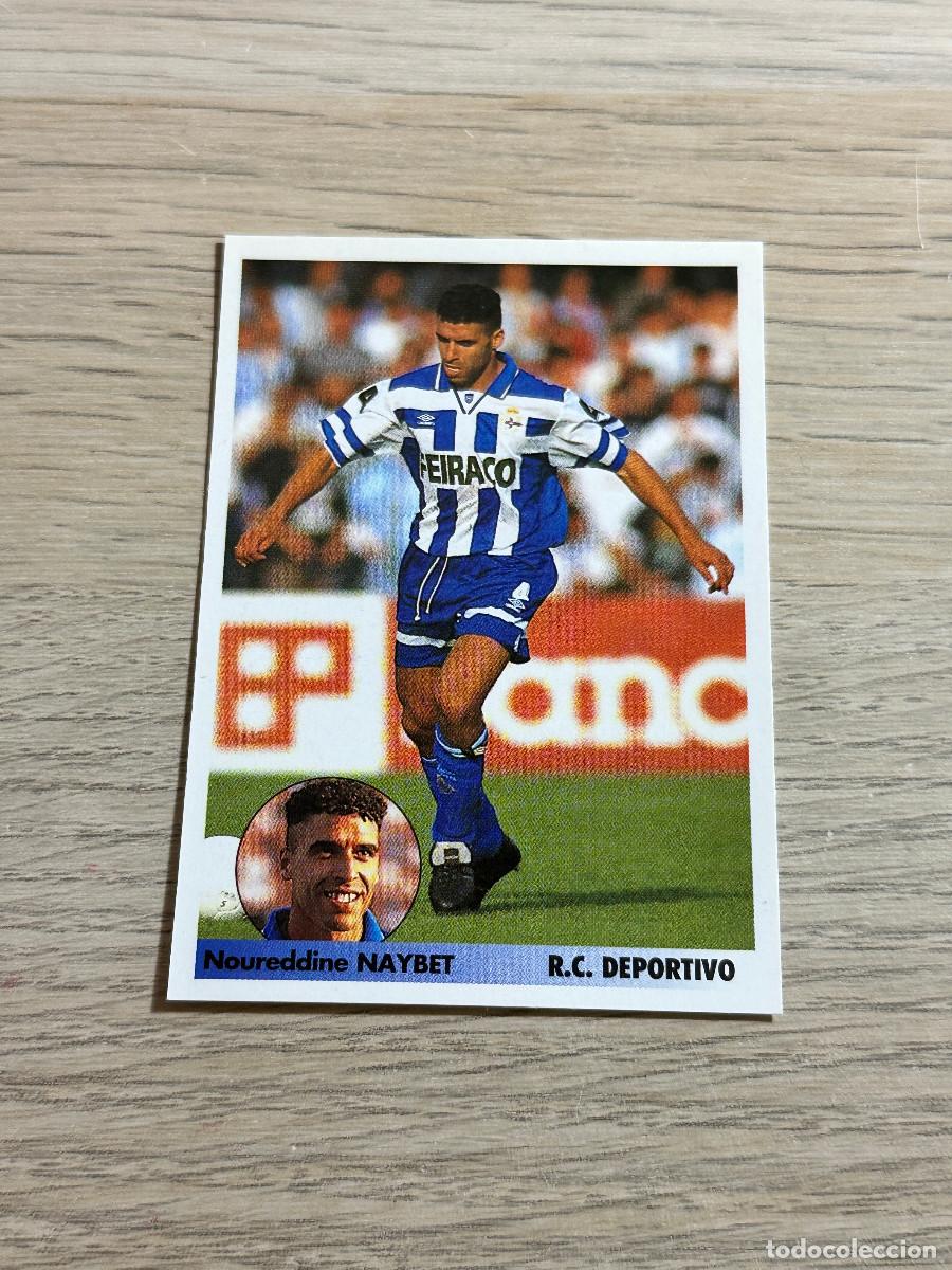 Fu&szlig;ball-Sticker: NAYBET n&ordm; 108 DEPORTIVO LOS MEJORES EQUIPOS DE EUROPA 96 97 PANINI SIN PEGAR NUNCA PEGADO