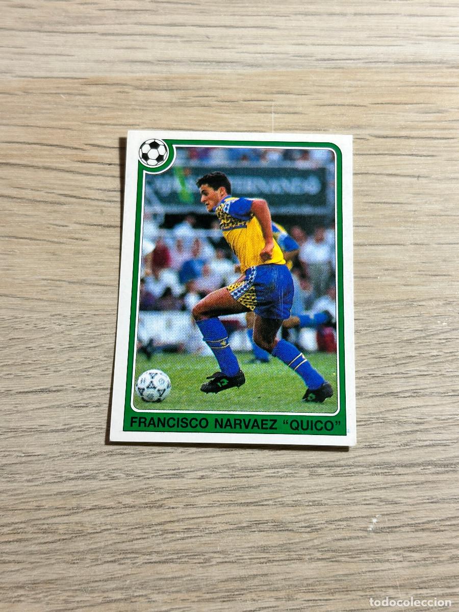 Figurine di Calcio: 157 QUICO CADIZ FUTBOL 92 93 LIGA PANINI NUNCA PEGADO SIN DESPEGAR