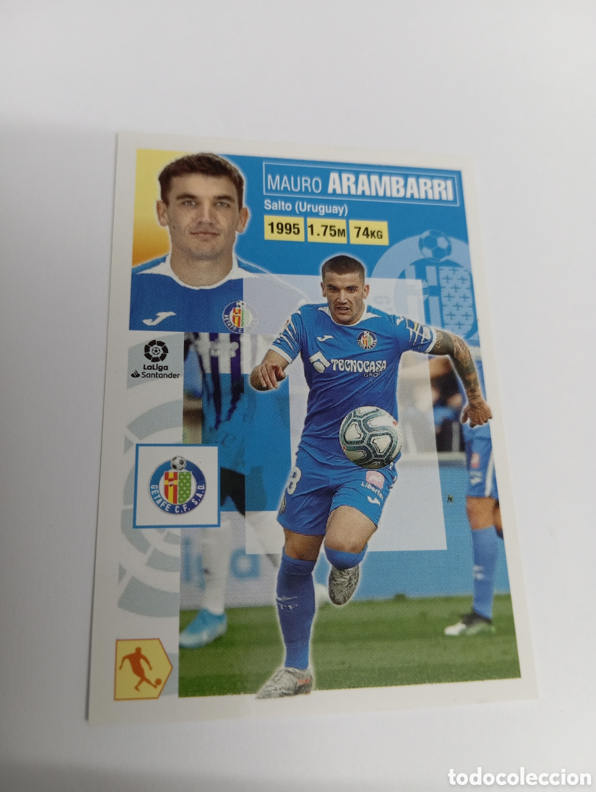 Cromos de Futebol: Arambarri 12 Getafe LIGA ESTE 20-21 Panini 2020 2021