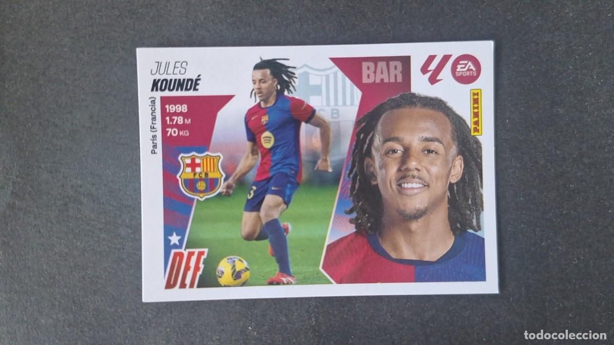 Figurine di Calcio: L3 KOUNDE F. C. BARCELONA LIGA ESTE 2025/2026 25 26 NUNCA PEGADO SIN PEGAR