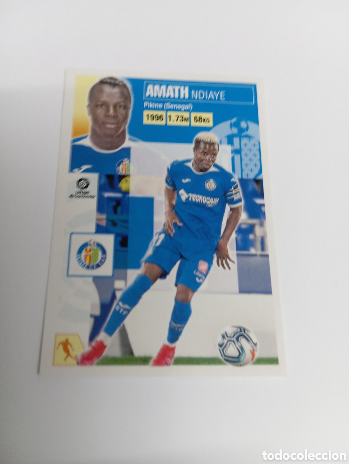 Cromos de Futebol: Amath 14 B Getafe LIGA ESTE 20-21 Panini 2020 2021