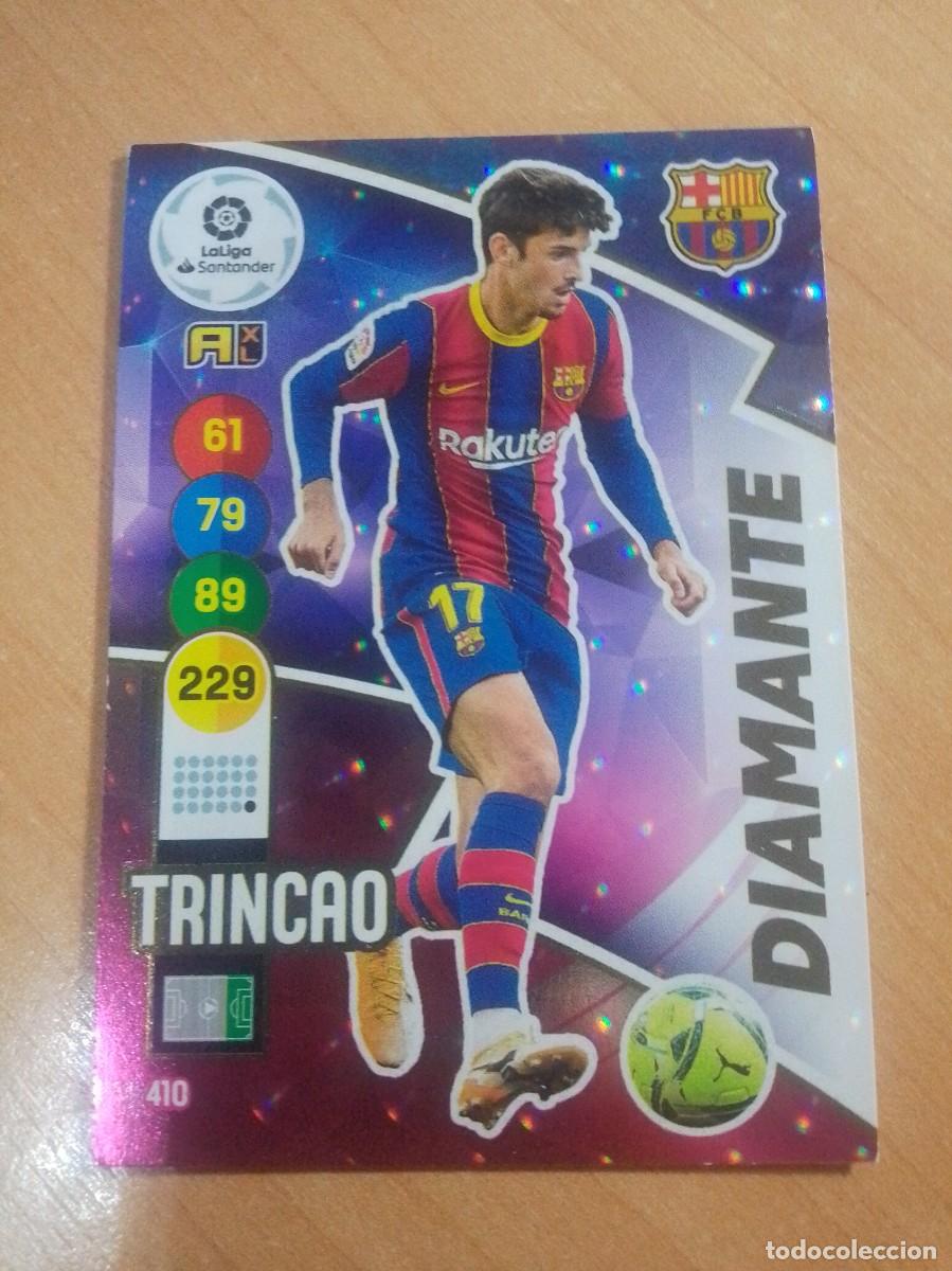 Cromos de F&uacute;tbol: 410 TRINCAO DIAMANTE BARCELONA 20 21 ADRENALYN XL 2020 2021 PANINI