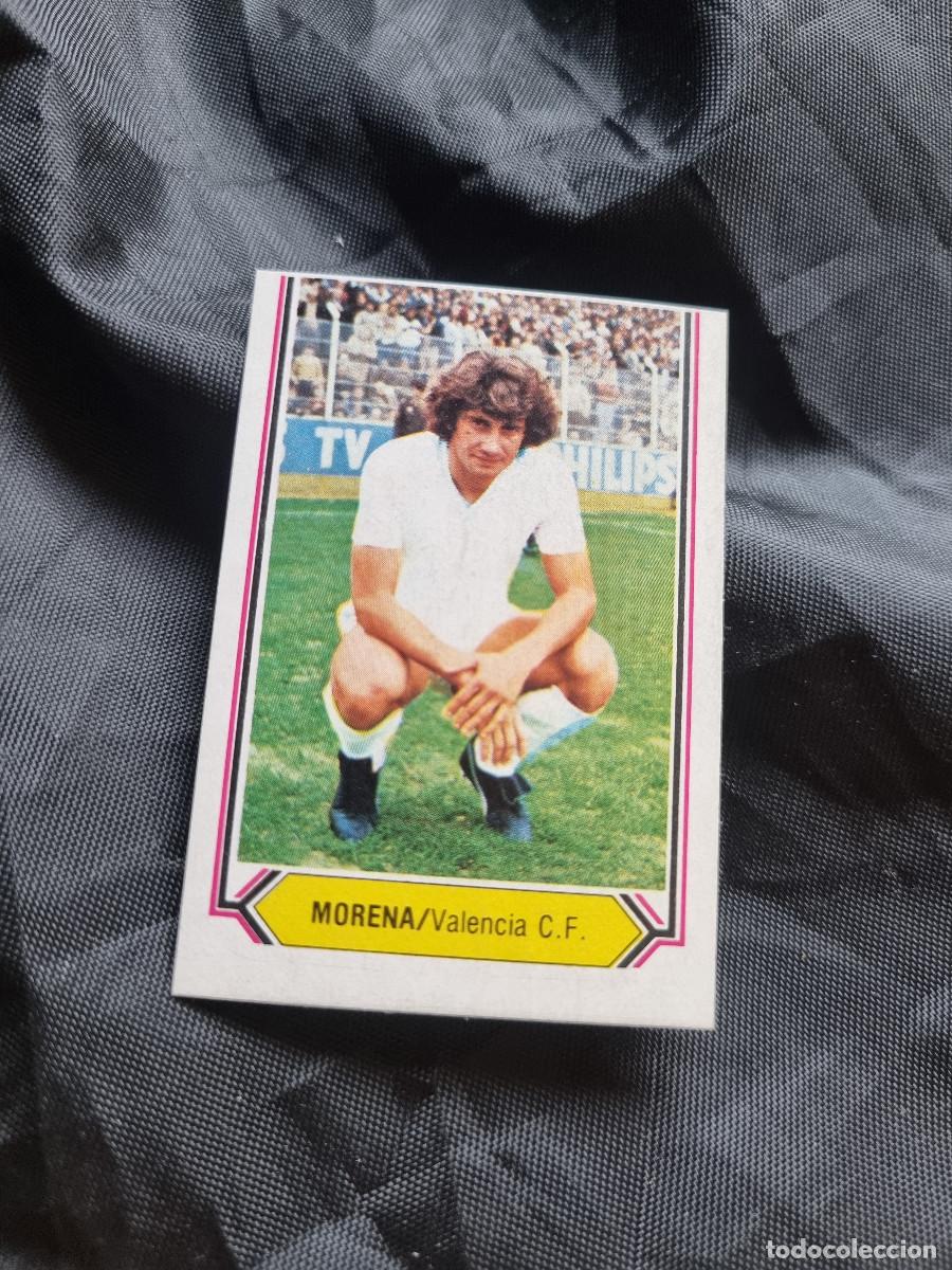 Cromos de F&uacute;tbol: MORENA. VALENCIA. FICHAJES N&ordm; 7. SIN PEGAR. EDICIONES ESTE LIGA 80/81. 1980/81. PEDIDO MINIMO 3&euro;
